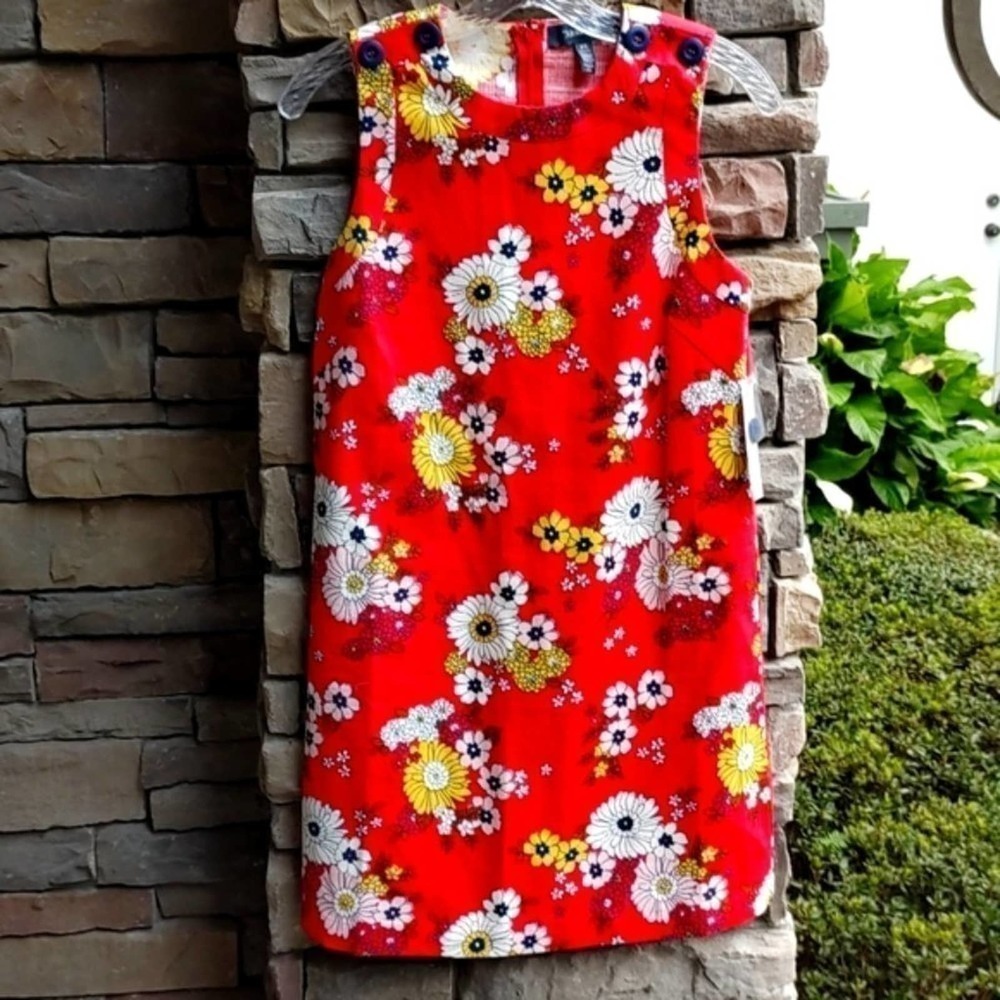Modcloth Up With the Fun shift dress XS NWT